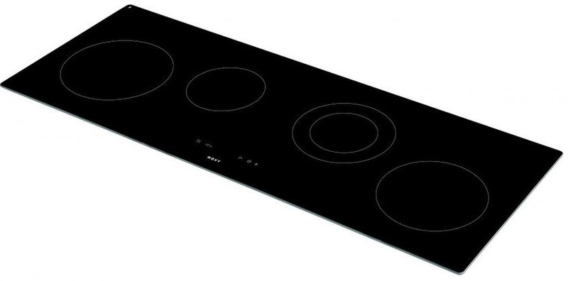 NOVY 1002 Eingebaut Ceramic hob Schwarz Kochfeld