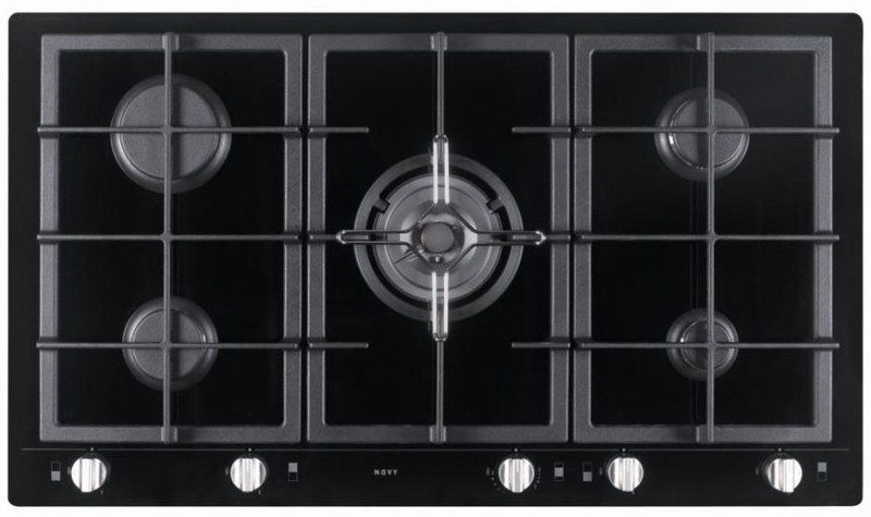 NOVY 1922 built-in Gas Black hob