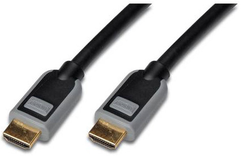 Digitus DK-108050 2m HDMI HDMI Schwarz, Grau HDMI-Kabel