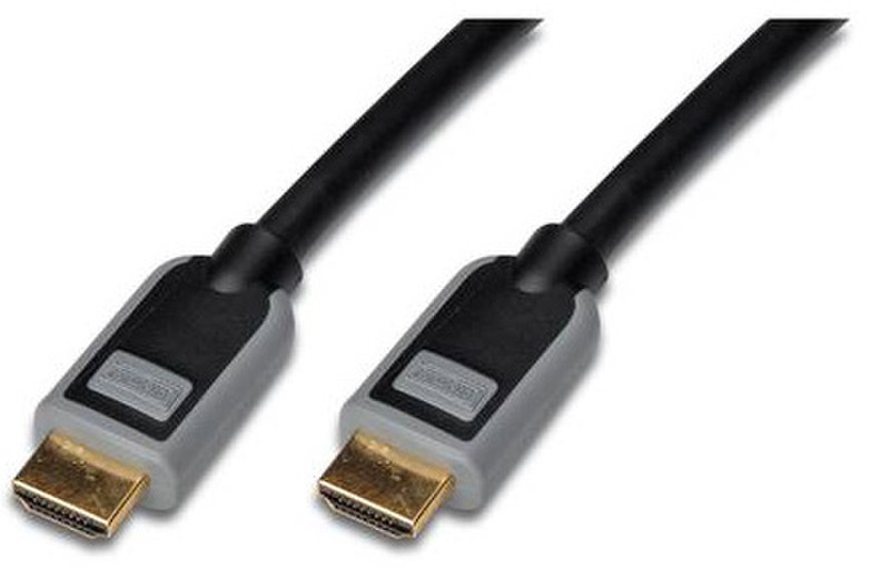 Digitus DK-108051 3m HDMI HDMI Black,Grey
