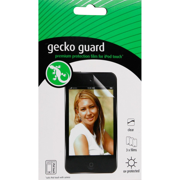 Gecko Guard Premium Clear iPod Touch 4G 3шт
