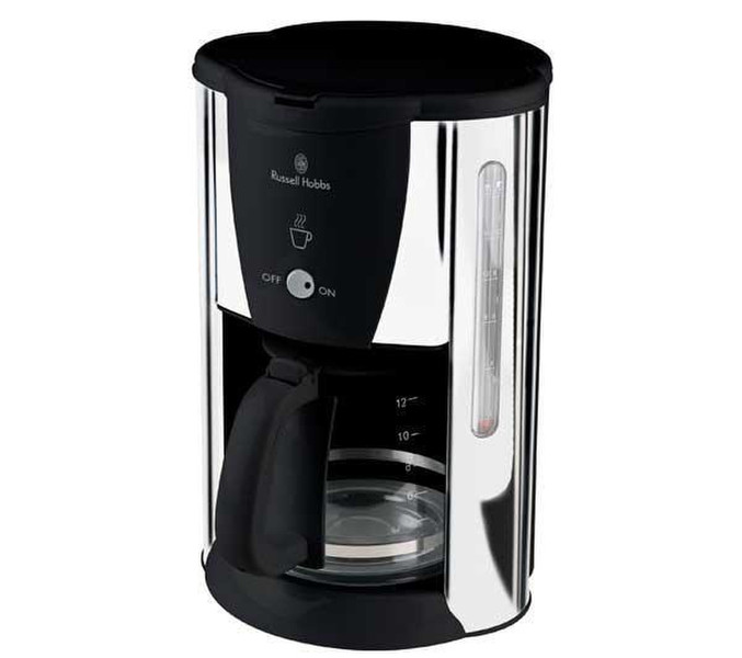 Russell Hobbs CLASSIC Drip coffee maker 1L 20cups Black,Stainless steel