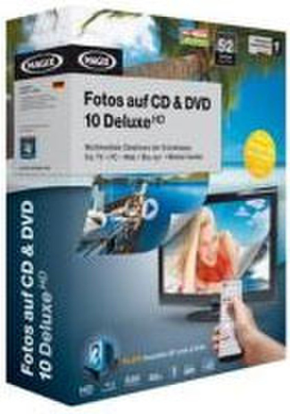 Magix Fotos auf CD & DVD 10 deluxe, Box, Win, DEU