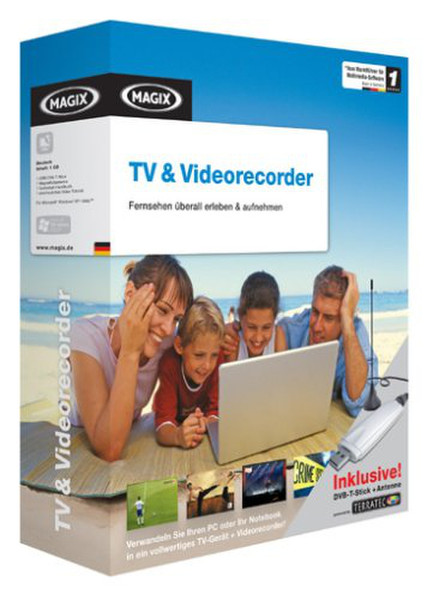 Magix TV / Videorecorder, Box, Win, DEU