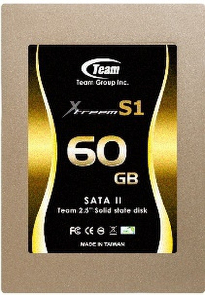 Team Group 2.5”Xtreem S1 SSD - 60GB Serial ATA II