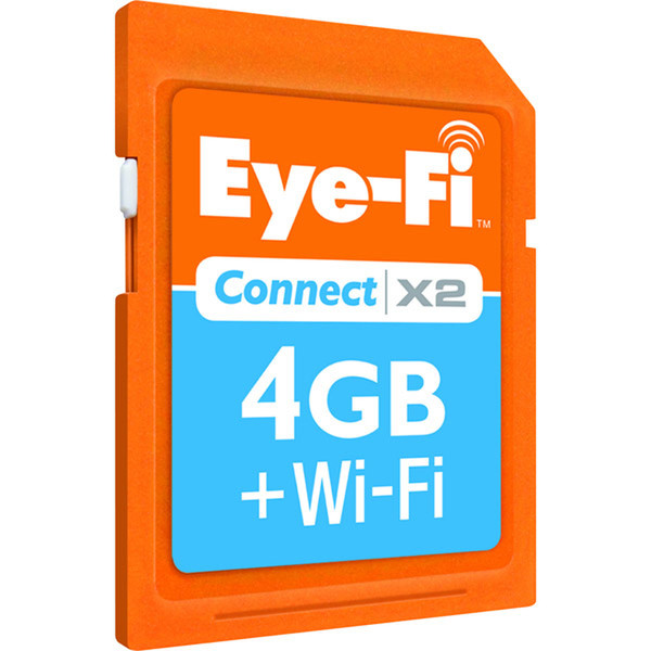 Eye-Fi Connect X2, 4GB 4ГБ SDHC Class 6 карта памяти
