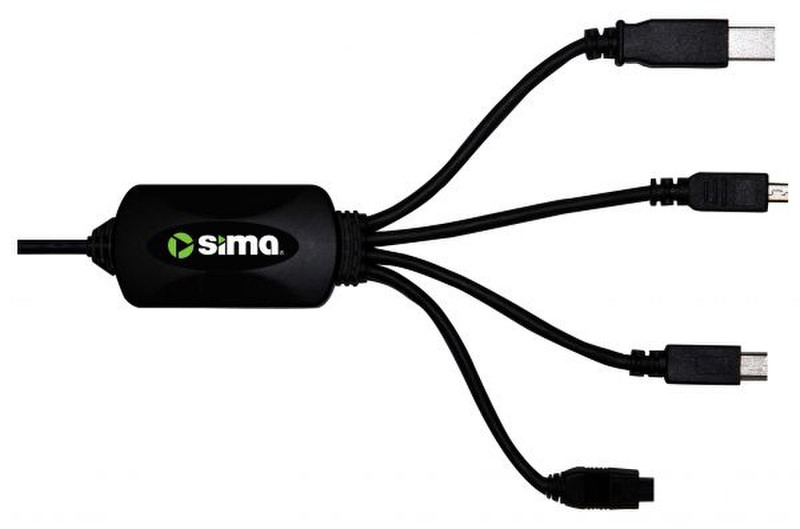 Sima SUO-100 1.5m USB A Black USB cable