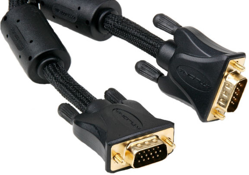 Atlona AT18010L-23 23м VGA (D-Sub) VGA (D-Sub) Черный VGA кабель