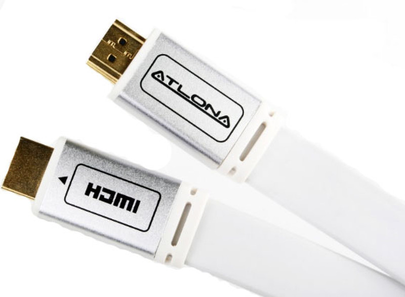 Atlona ATF14031W-1 1м HDMI HDMI Белый HDMI кабель