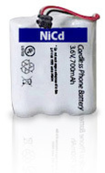 Uniden BBTY0623001 Никель-кадмиевый (NiCd) 3.6мА·ч 700В аккумуляторная батарея