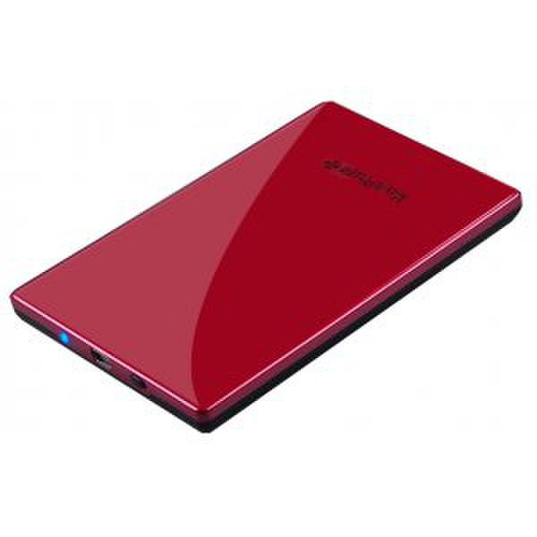 MaxInPower BEMIP25B2CR 2.5" Питание через USB Красный кейс для жестких дисков