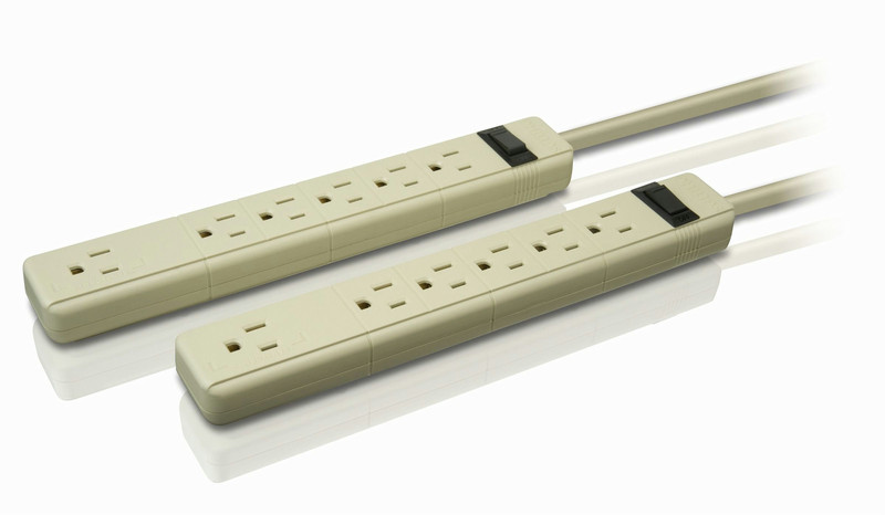 Philips SPS1060V/17 6AC outlet(s) 0.76m Beige power extension