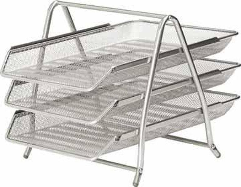 Rombouts 288110 Steel Grey desk tray