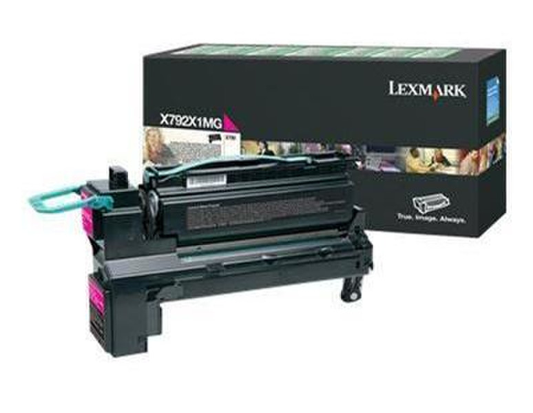 Lexmark X792X1MG Картридж 20000страниц Маджента тонер и картридж для лазерного принтера