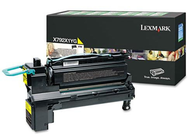 Lexmark X792X1YG Картридж 20000страниц Желтый тонер и картридж для лазерного принтера