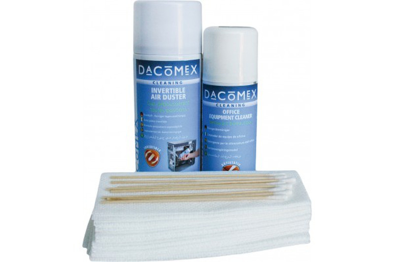 Dacomex Cleaning Blower & Foam LCD/TFT/Plasma Equipment cleansing wet/dry cloths & liquid
