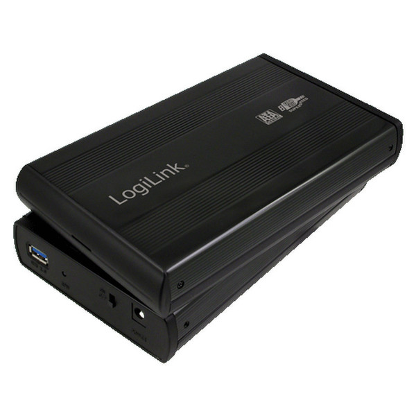 LogiLink UA0107 3.5" Черный кейс для жестких дисков