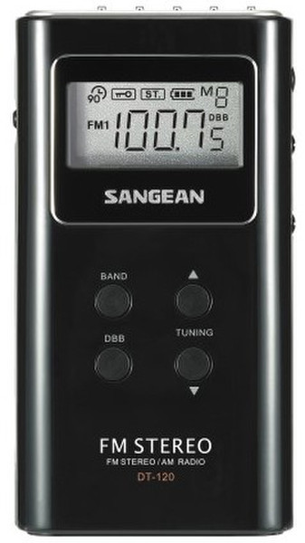 Sangean DT-120 Portable Digital Black