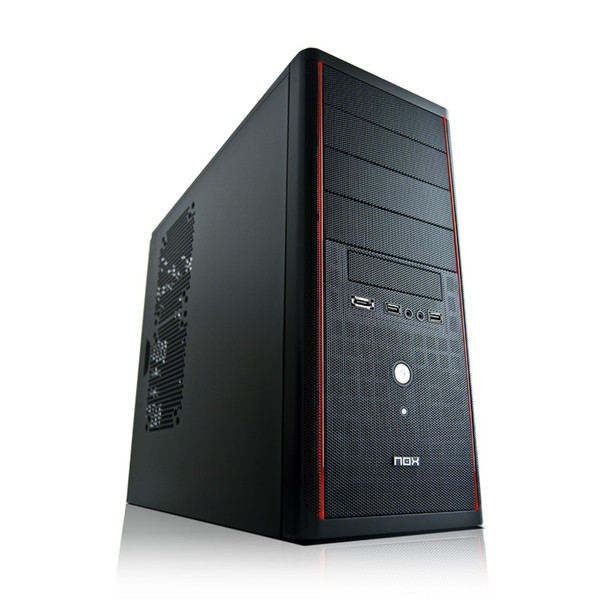 NOX NX-NX1EVO Midi-Tower Black computer case