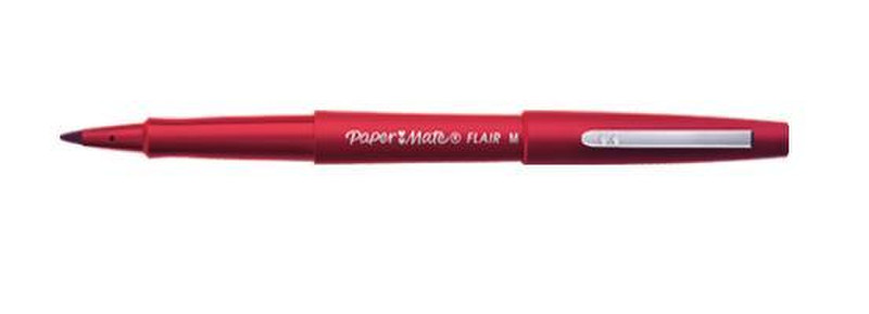 Papermate Flair Средний Красный 12шт капиллярная ручка
