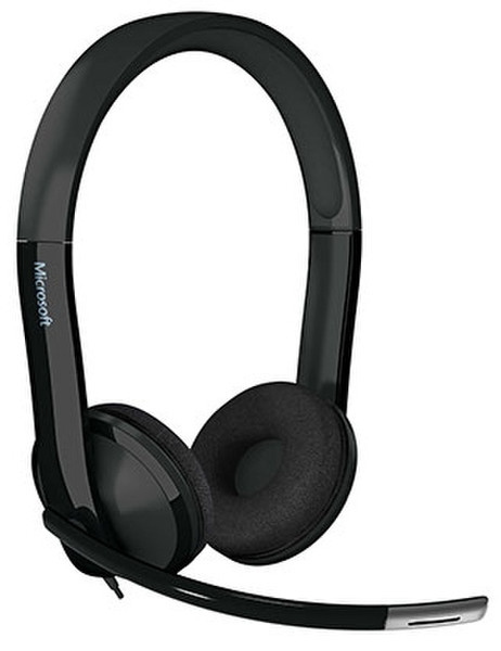 Microsoft LifeChat LX-6000 for Business USB Binaural Head-band Black headset