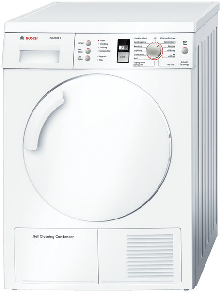 Bosch WTW84360NL freestanding Front-load 6kg A+ White tumble dryer