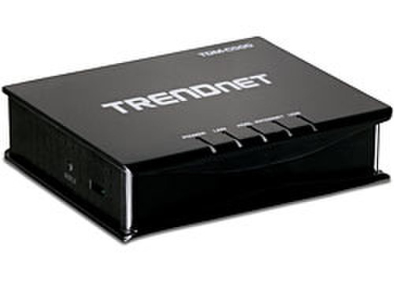 Trendnet TDM-C500 Подключение Ethernet ADSL Черный проводной маршрутизатор
