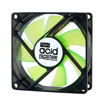 NOX NX-AB-80 1.2W Black,Green household fan