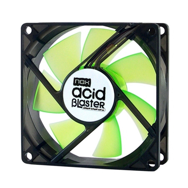NOX NX-AB-80 1.2W Black,Green household fan