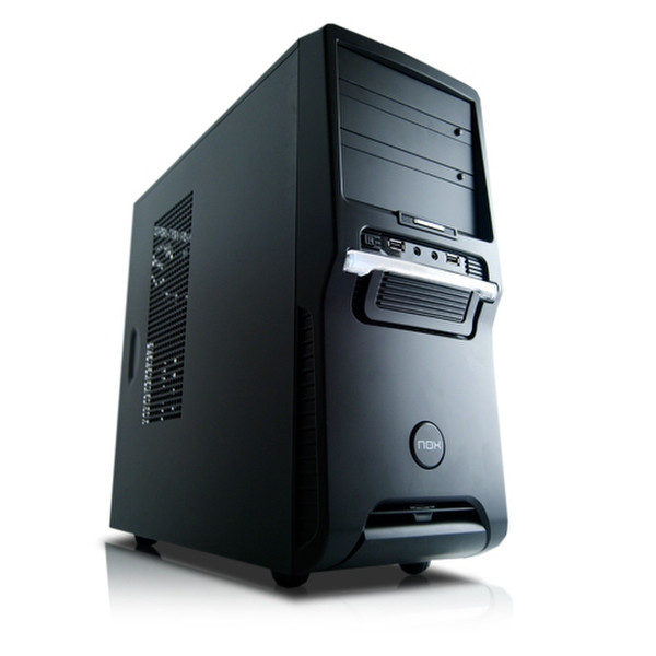 NOX NOXCORE Midi-Tower Black computer case