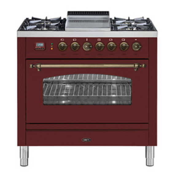 Boretti VFPNO-93 RB G/B Freestanding Combi hob cooker