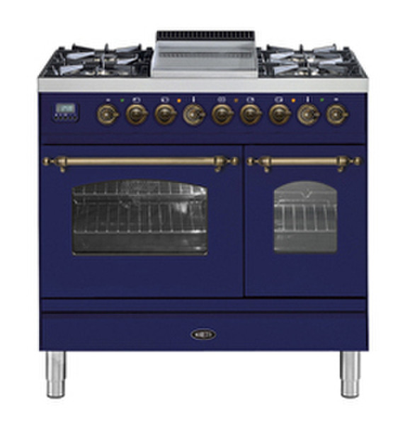 Boretti VFPNO-94 BL G/B Отдельностоящий Combi hob кухонная плита