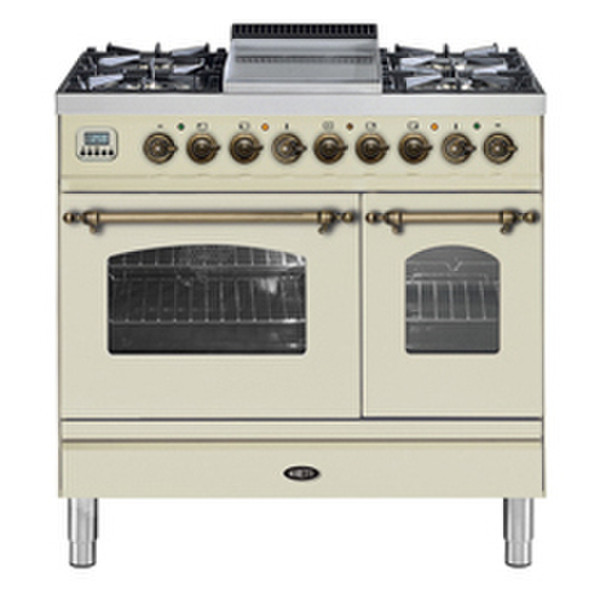 Boretti VFPNO-94 OW G/B Freistehend Combi hob Küchenherd