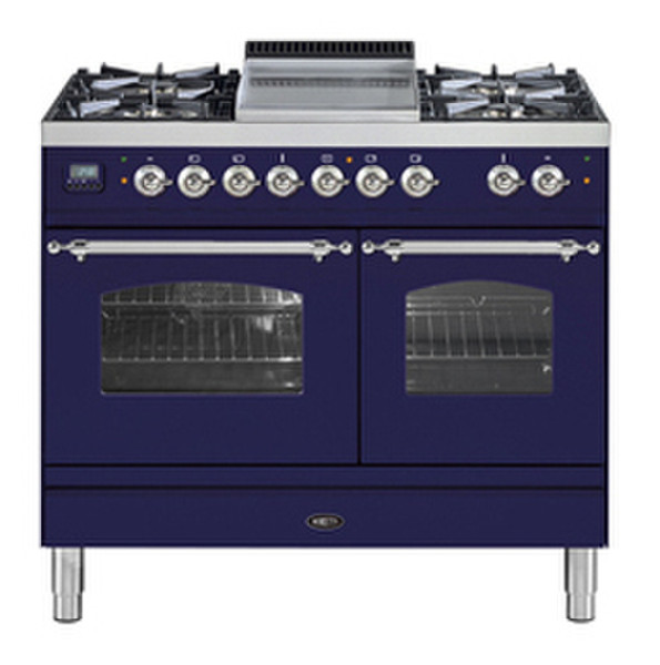 Boretti VFPNR-104 BL G/B Freistehend Combi hob Küchenherd