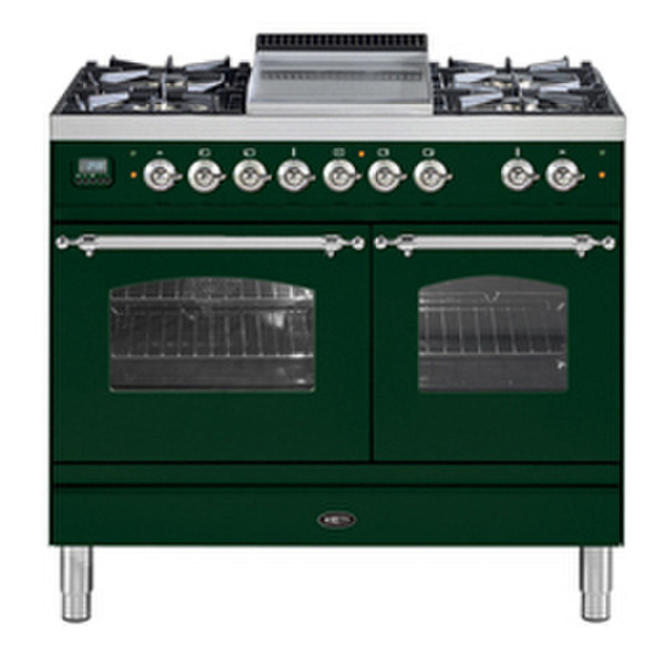 Boretti VFPNR-104 GR G/B Freistehend Combi hob Küchenherd