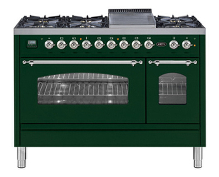 Boretti VFPNR-120 GR G/B Freistehend Combi hob Küchenherd