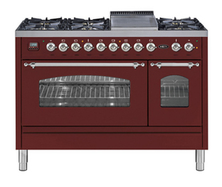 Boretti VFPNR-120 RB Freistehend Combi hob Küchenherd