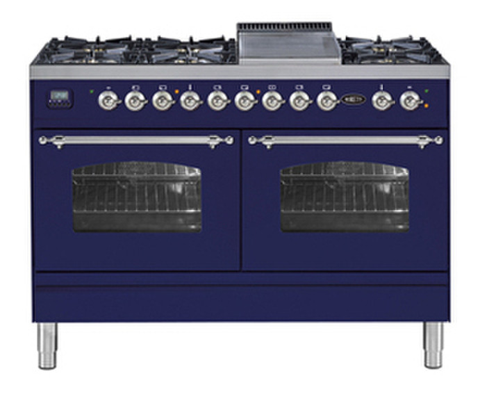 Boretti VFPNR-1202 BL G/B Freistehend Combi hob Küchenherd