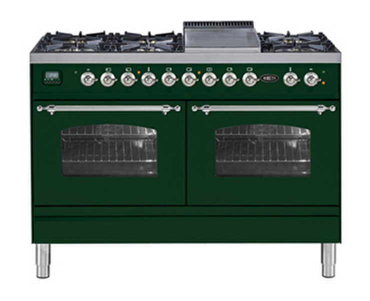 Boretti VFPNR-1202 GR G/B Freistehend Combi hob Küchenherd