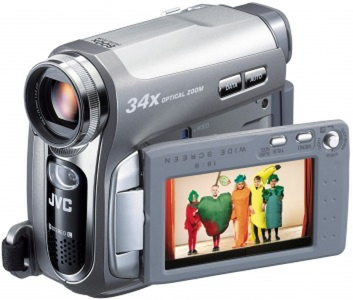 JVC GR-D770 Digital Camcorder 0.8MP CCD Silber