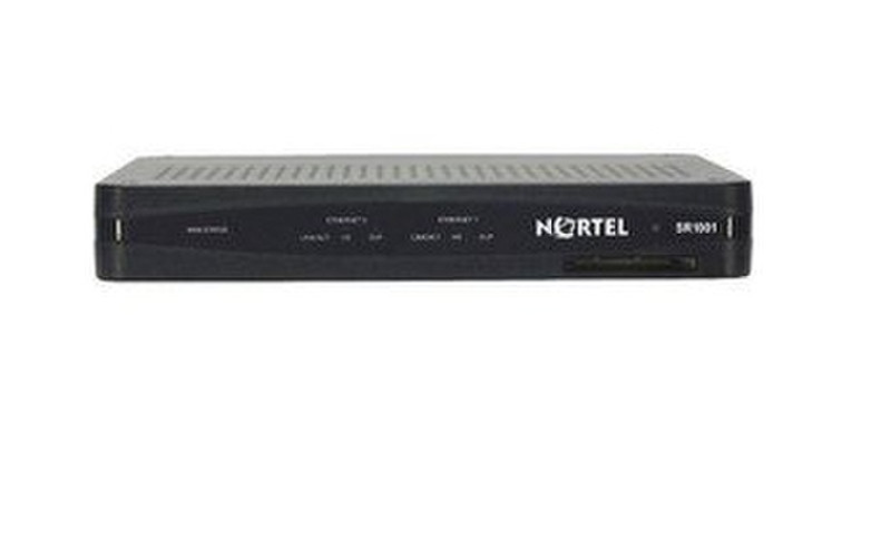 Nortel 1001 Подключение Ethernet Черный проводной маршрутизатор