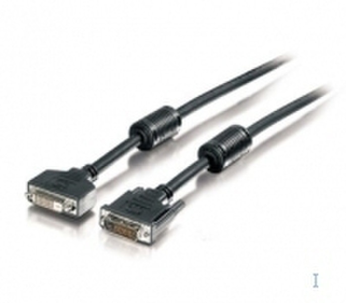 Equip DVI cable digital --> VGA analogue 12 + 5 M/HDB 15M 1,8m 1.8м Черный
