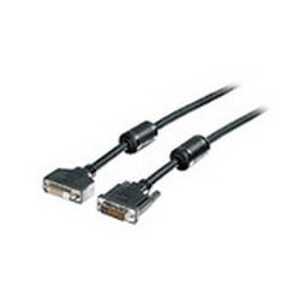 Equip DVI Cable/Adaptercable 5m Schwarz DVI-Kabel