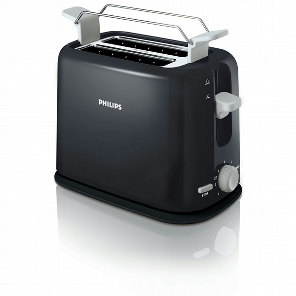 Philips HD2567/20 2 slot Compact Black silver Toaster