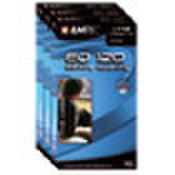 Emtec VHS Video Cassettes Extra Quality 120 min *3 Video Cassette Extra Quality 120min 3pc(s)