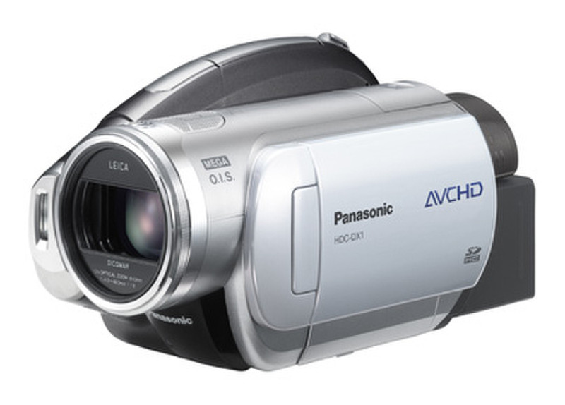 Panasonic HDC-DX1: High Definition DVD Camcorder 1.6MP CMOS Silber