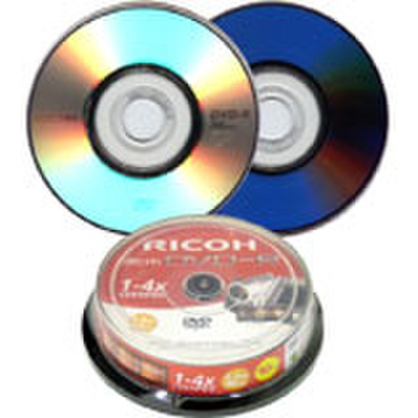 Ricoh DVD-R 1.46GB 4x 10er Spindel 1.46GB DVD-R 10pc(s)