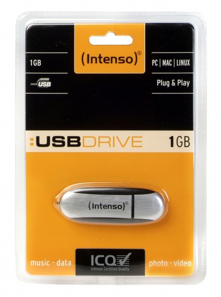 Intenso USB Drive 2.0, 1GB 1ГБ карта памяти
