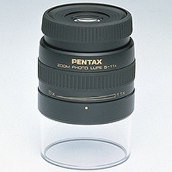 Pentax Zoom photo loupe 5-11× 11x Black magnifier