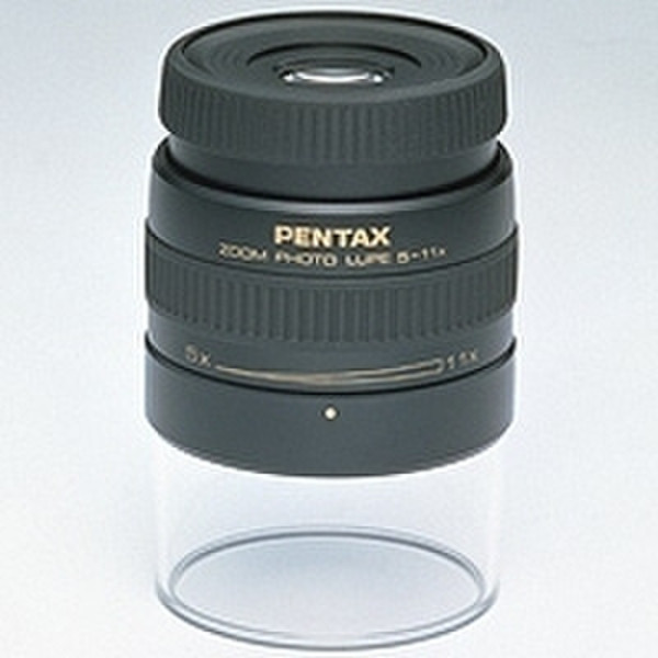 Pentax Zoom photo loupe 5-11× 11x Schwarz Vergrößerungsglas